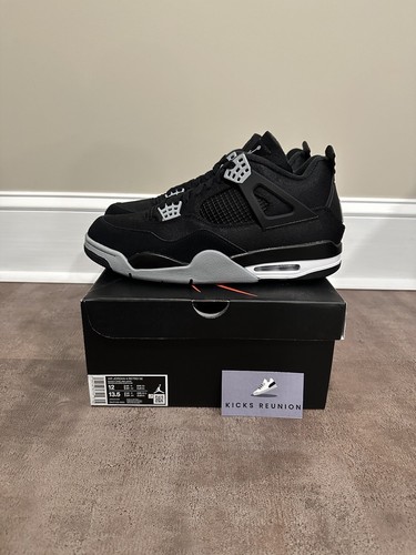 シューズ(男性用) Air Jordan 4 SE \"Black and Light Steel\" DH7138-006 Nike Air Jordan 4 SE Black And Light Steel Grey
