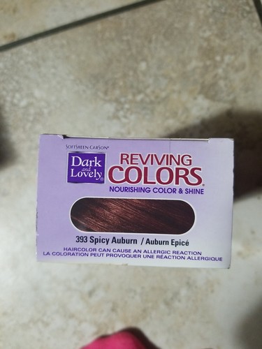 SoftSheen Carson  Lovely Reviving Colors Hair Color  Spicy Auburn 393