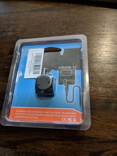 3.5mm Audio Jack PS4 Headset Adapter PlayStation 4 With Volume Mic Control USA