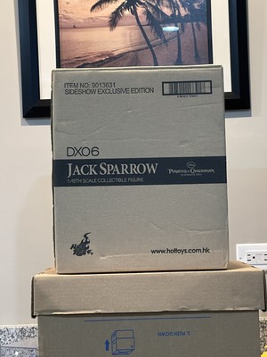 Hot Toys Jack Sparrow 1/6 DX06 Sideshow Exclusive Edition Brand New 