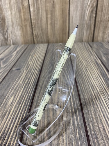 Vintage 100 Dollar Bill Money Refillable Sharpened Pencil