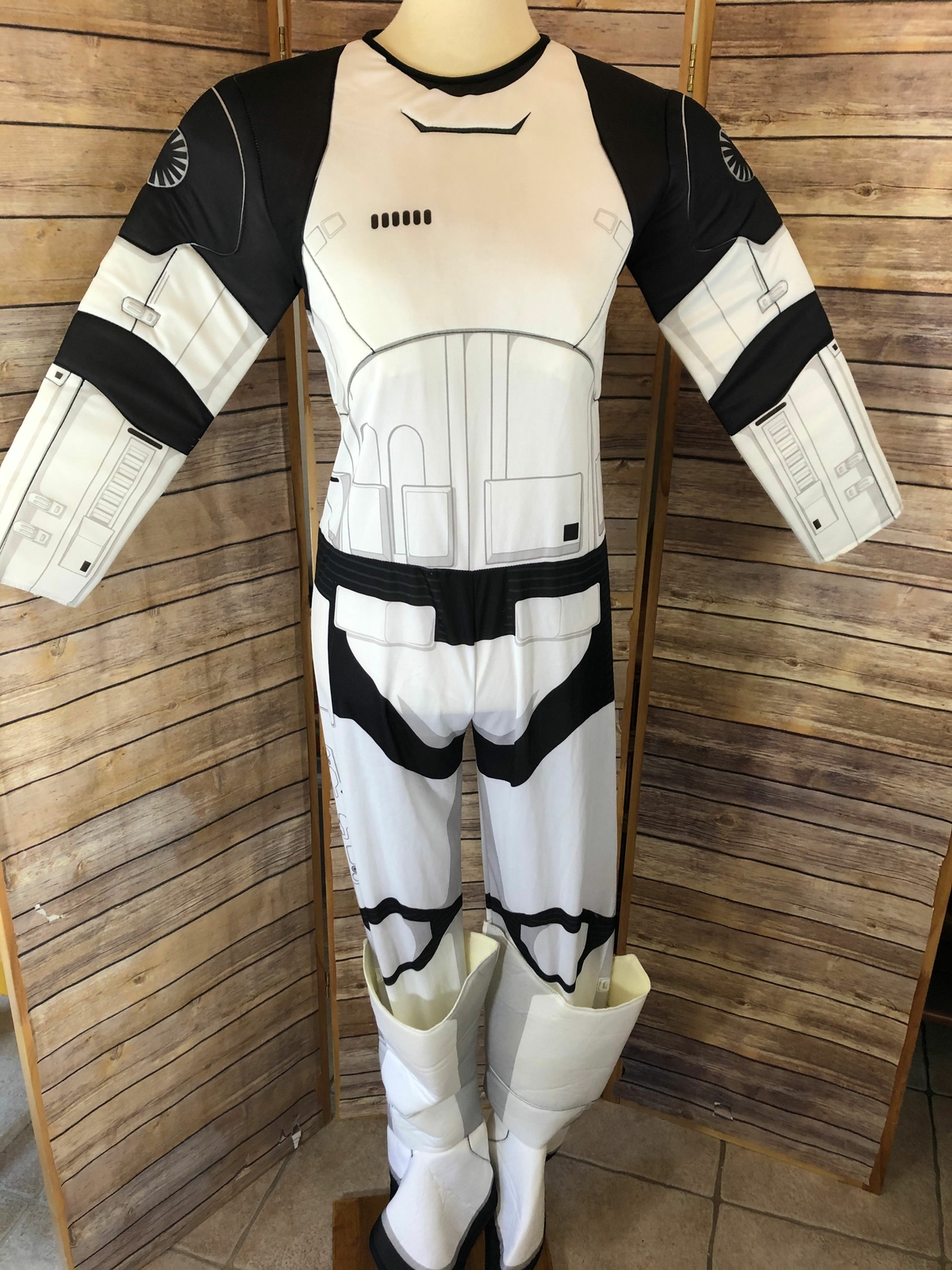 Star Wars Storm Trooper Deluxe Costume Halloween Fancy Dress One PC ...