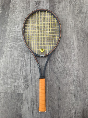 Vtg Wilson Pro Staff 4 1/4 (L2) PWS Largehead 110 Tennis