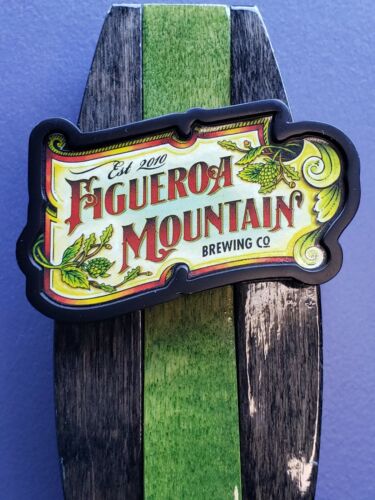 Figueroa Mountain Beer Tap Handle - Hurricane Deck IPA - Santa Barbara/Buellton