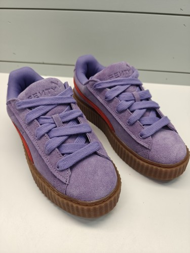 Sz Wmns 7.5 Puma Fenty Creeper Phatty Lavender Red Purple Suede