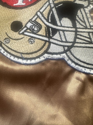 1960s FORTY NINERS ジャケット イエロー/レッド Satin Bomber San Francisco 49ers 80s Jacket