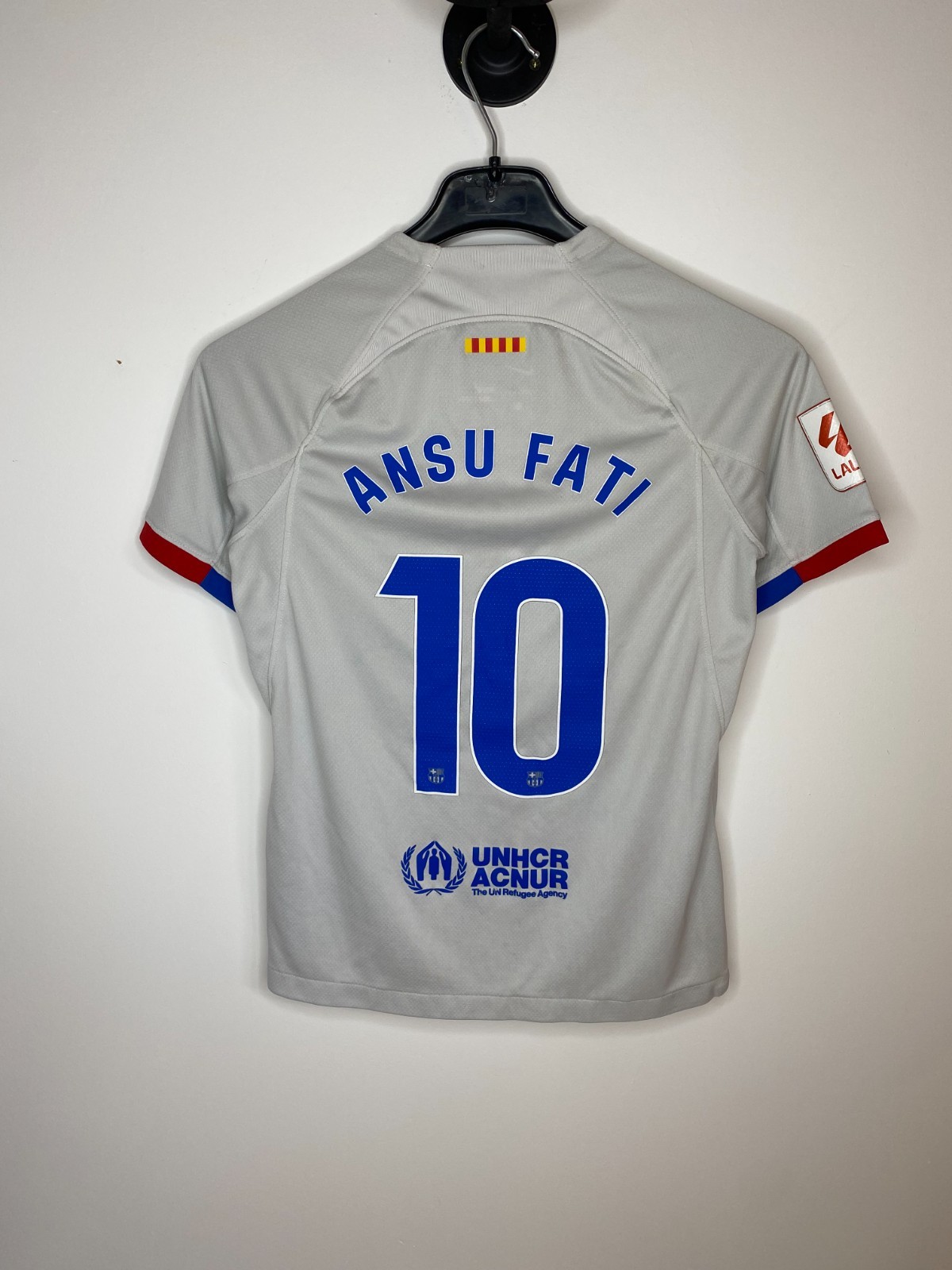 ANSU FATI #10 BARCELONA 2023 2024 AWAY FOOTBALL SHIRT SOCCER