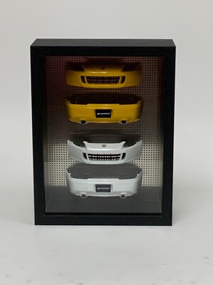 1/18 Motorhelix Honda S2000 Bumper Frame in White and yellow  #125