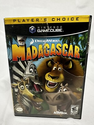 Nintendo Gamecube Madagascar CIB Complete In Box