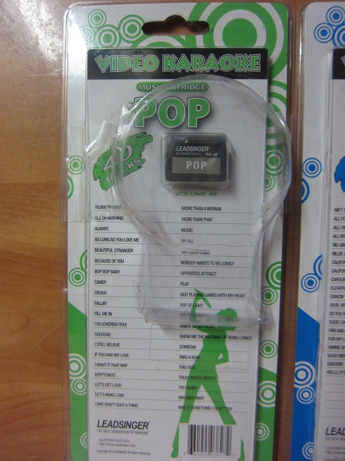 Lot of 3 Leadsinger Karaoke MUSIK CARTRIDGES. FREE SHIPPING.