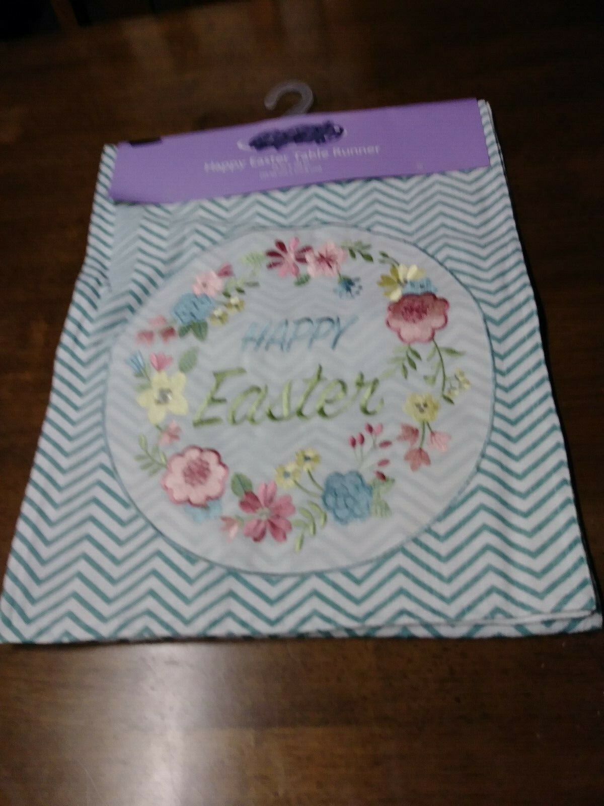 HOLIDAY HOME HAPPY EASTER TABLE RUNNER 14