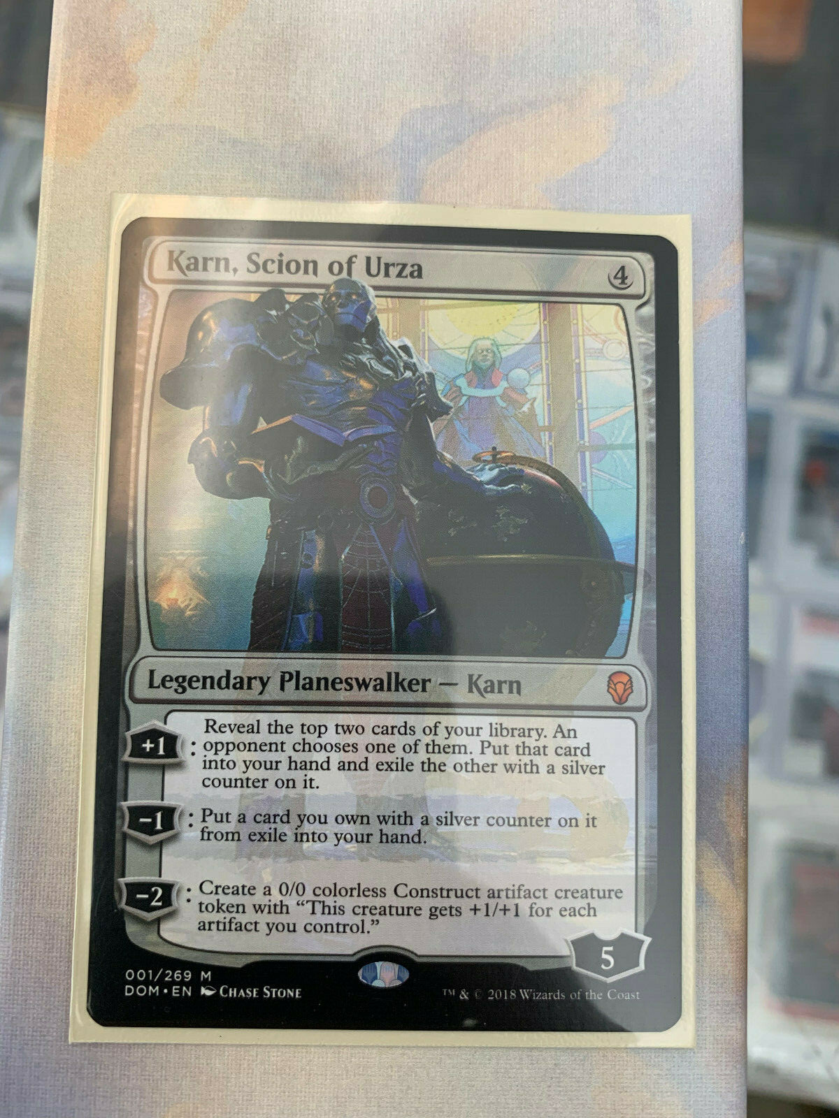 Karn, Scion Of Urza MTG Dominaria 001/269 Near Mint | eBay