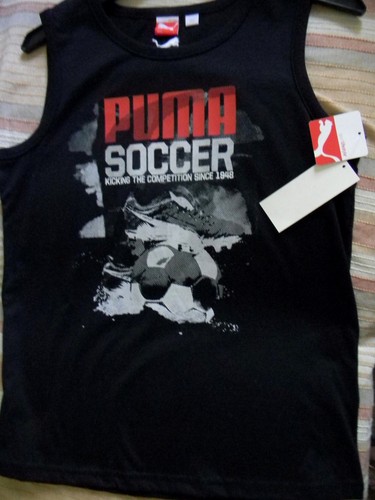🔥🔥 Puma Mens No. 1 SL Black Red Essential T-Shirt 🔥🔥 Puma Mens No. 1 SL Black Red Essential T-Shirt