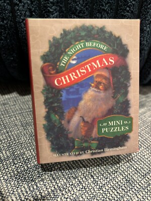 The Night Before Christmas Mini Puzzles by Clement Clarke Moore: New