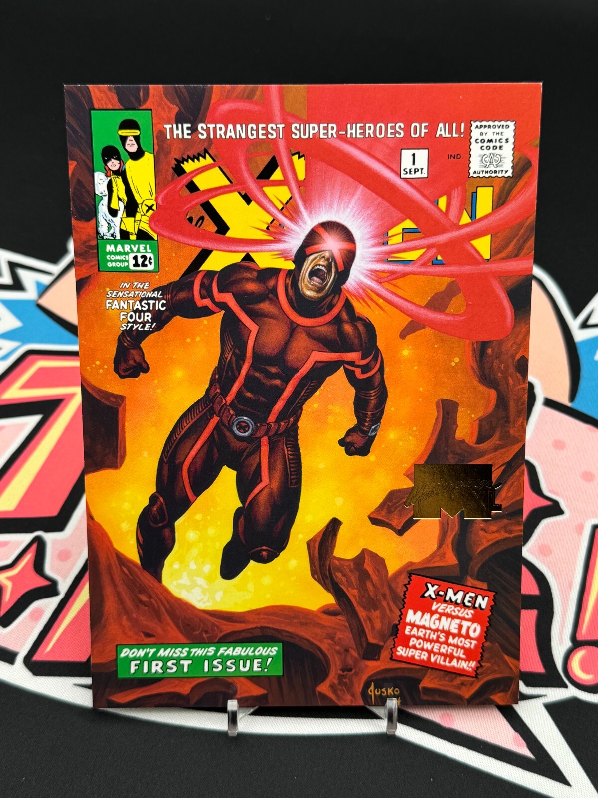 2024 Skybox Marvel Masterpieces XL 5x7 Cyclops 264/499 Gold 2024 Skybox Marvel Masterpieces XL 5x7 Cyclops 264/499 Gold