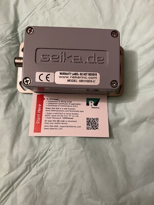 RIEKER Model: SB1i10DS-C W/Seika NG2 Inclinometer + SBBS1 Stainless Fixing Plate