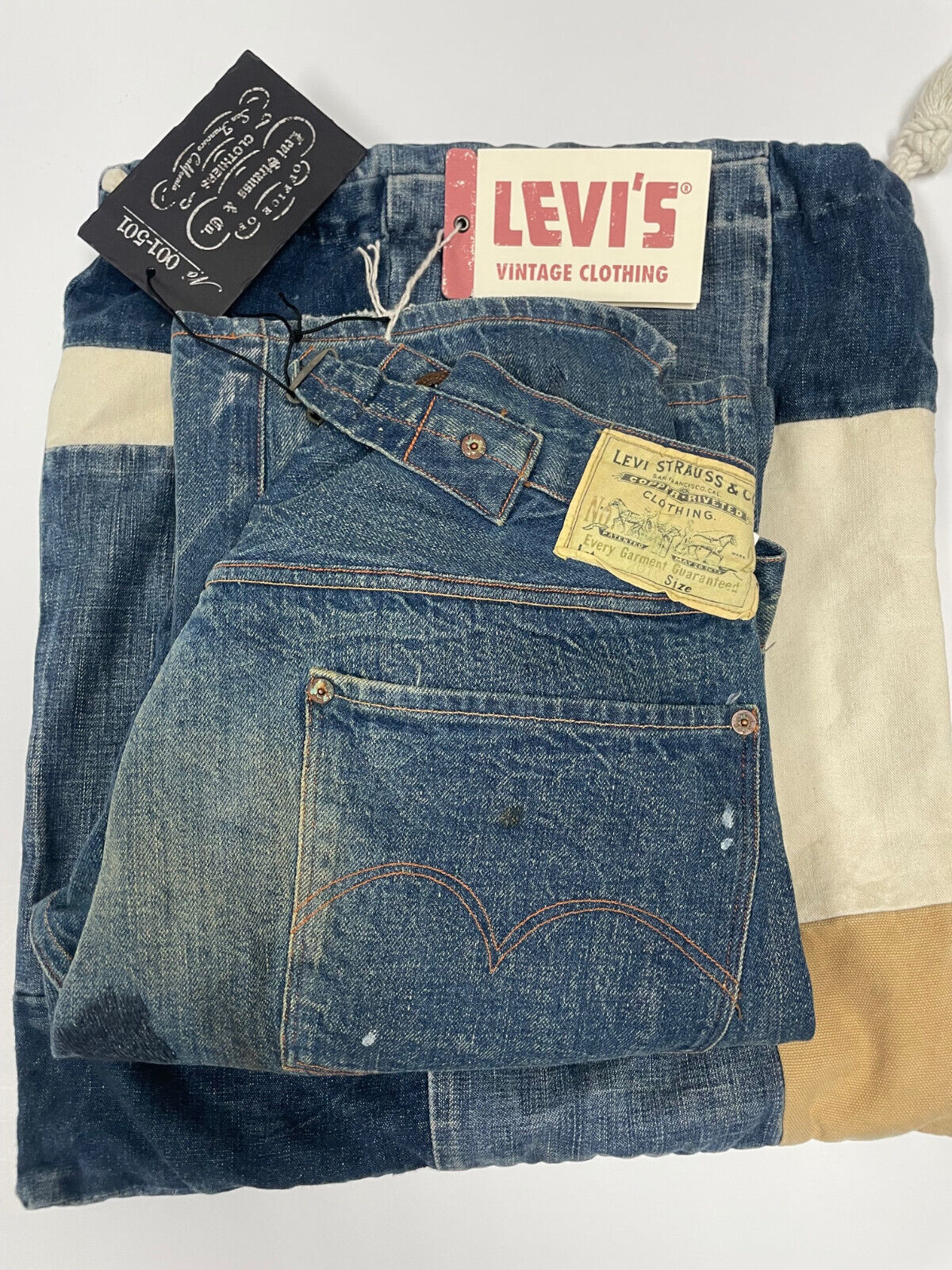 Levis Vintage Clothing LVC Vault Piece 1915 201 Jeans Levi's Levis Vintage Clothing LVC Vault Piece 1915 201 Jeans Levi's