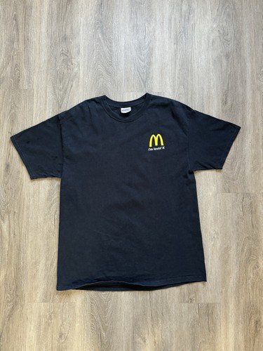 Vintage Y2K Hanes McDonald's I'm Lovin' it Food Burger Promo