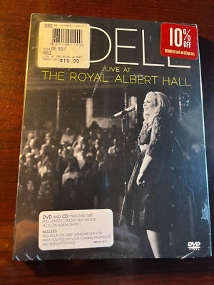 ADELE Live At The Royal Albert Hall DVD & CD NEW SEALED 2011 Rolling In The Deep