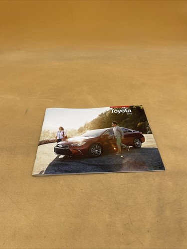 2015 TOYOTA CAMRY PRIUS COROLLA  ORIGINAL DEALER SALES BROCHURE CATALOG BOOKLET