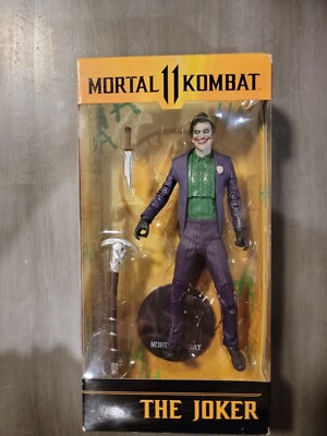 McFarlane Mortal Kombat 11 THE JOKER Killer Smile Skin 7  Batman Video Game DC