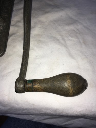 Vintage Keen Kutter KK12 Meat Grinder E C Simmons Cranks Nicely USA Patina