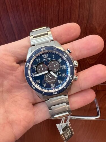 Citizen Eco-Drive Weekender, Stainless Steel Men's Quartz Watch - AT2440-51L Citizen Eco-Drive Weekender, Stainless Steel Men's Quartz Watch - AT2440-51L