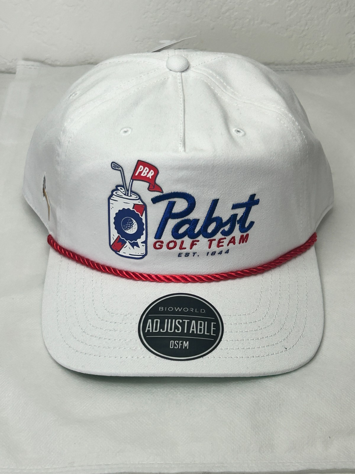 PabstBlueRibbonx RUFFLOGxCph/GolfTMコラボXL Pabst Golf Team Golf Rope Hat Snapback | eBay
