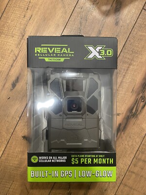 Tactacam Reveal X 3.0 Cellular Trail Camera RV-TC-XGEN3