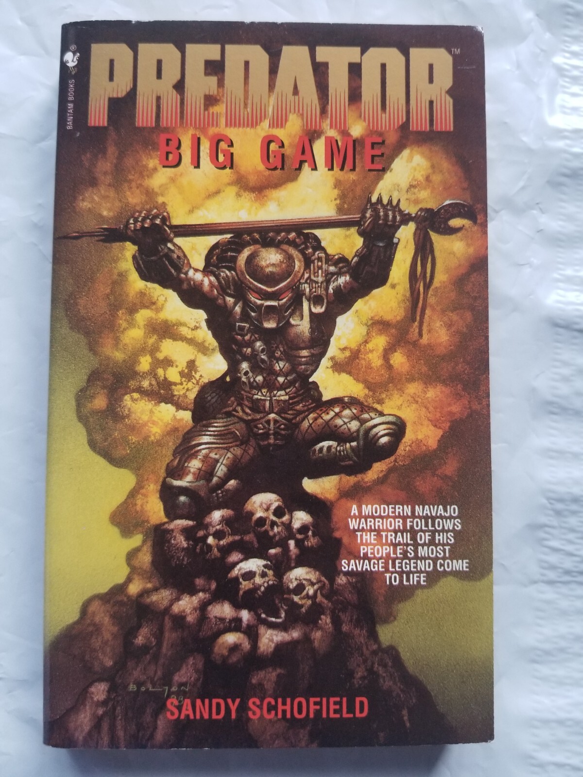 PREDATOR BIG GAME 1999 Dark Horse Paperback Book Schofield