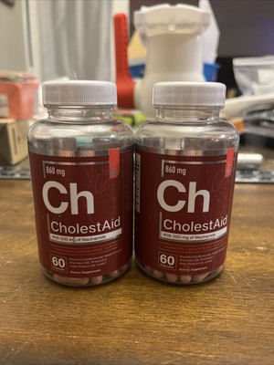 2 Bottles! Essential Elements CH Cardiovascular Support 60 Caps Each Exp 05/2024