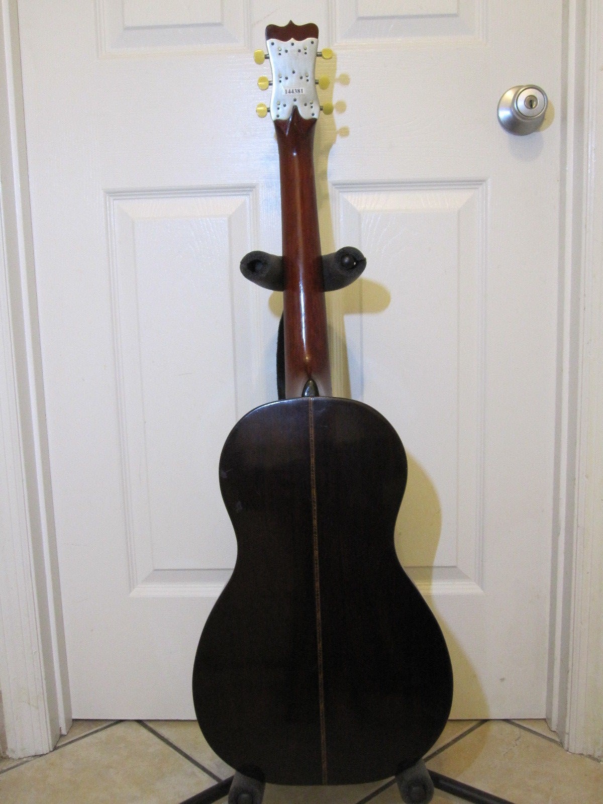 Joseph Bohmann Parlor Guitar With Brand New TKL Case
