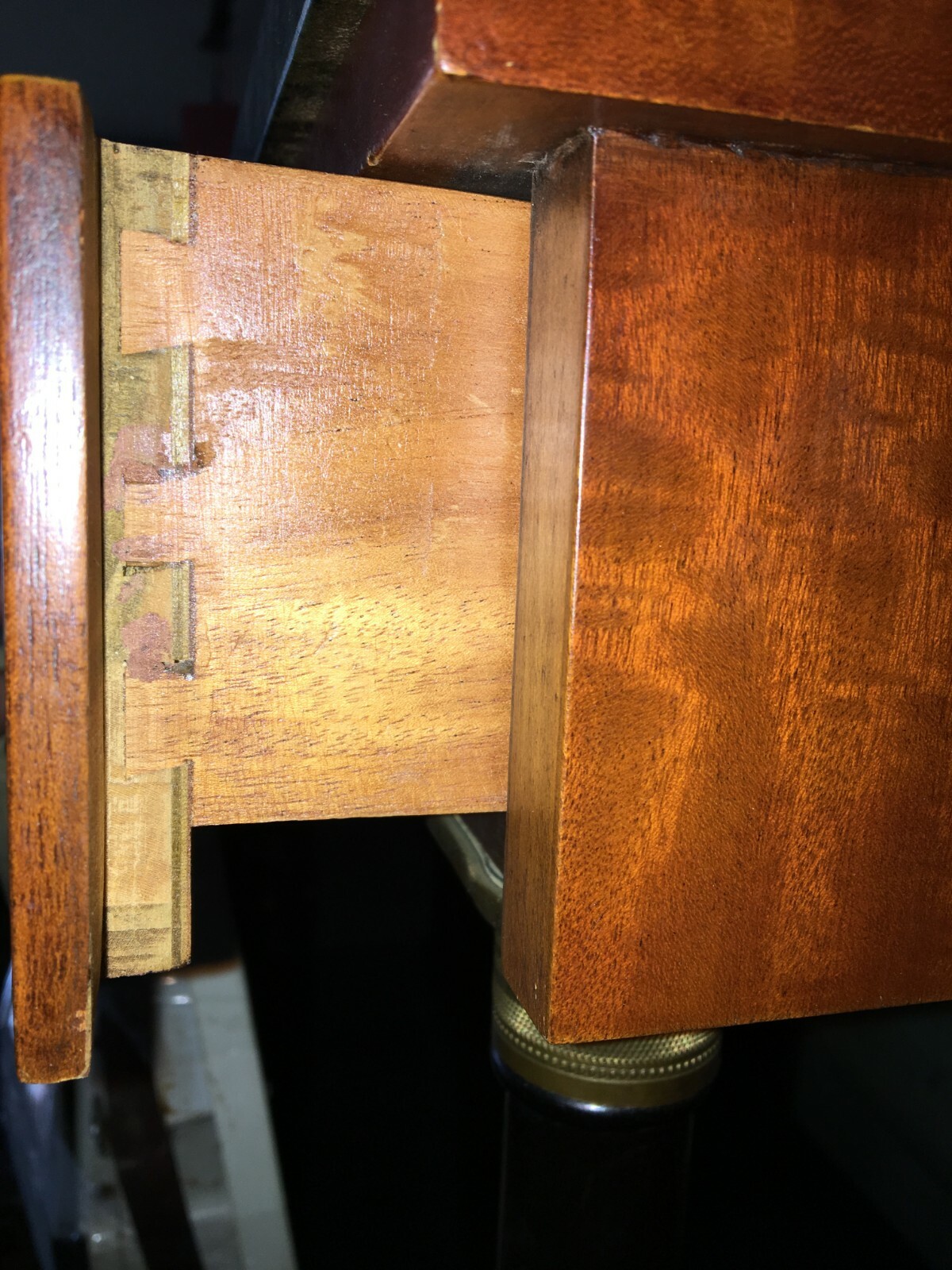 BETHLEHEM FURNITURE FRENCH REGENCY NEO CLASSICAL MARBLE TOP SERVER CONSOLE