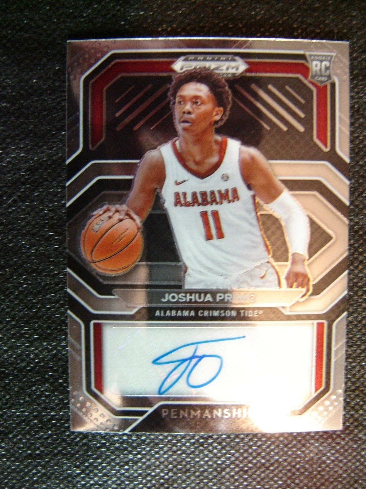 Joshua Primo Spurs Alabama 5 Card Lot Rookie RC Prizm Optic