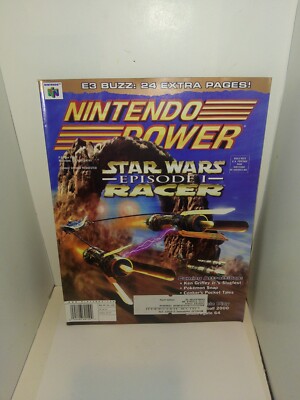 Nintendo Power Magazine Star Wars Racer W/ Harrier 2001 - Vol. 120 May 1999