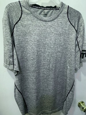 Mongoose Shirt BMX Tee Short Sleeve Gray/Black Men s Size Large