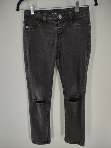 DKNY Girls Jeans Size 14 Black Skinny 074 | eBay
