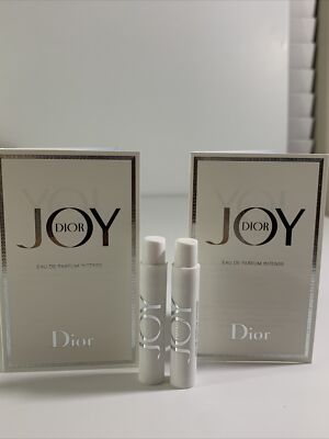 Lot of 2 DIOR JOY Eau de Parfum Intense 1ml / .03oz Each