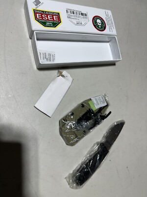ESEE-3 Rowen Knife with Sheath Randall s Adventure Training USA