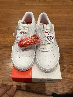 Size 8 - PUMA Hello Kitty x Cali White Red W