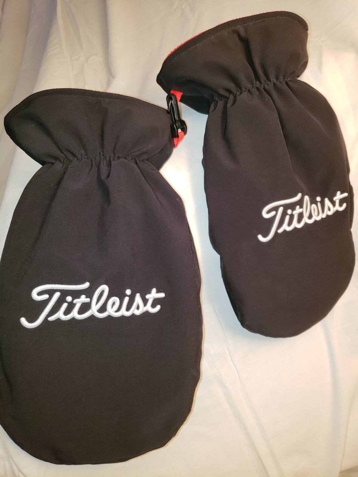 Black Adult Winter Mittens (one Size) Excellent Condition