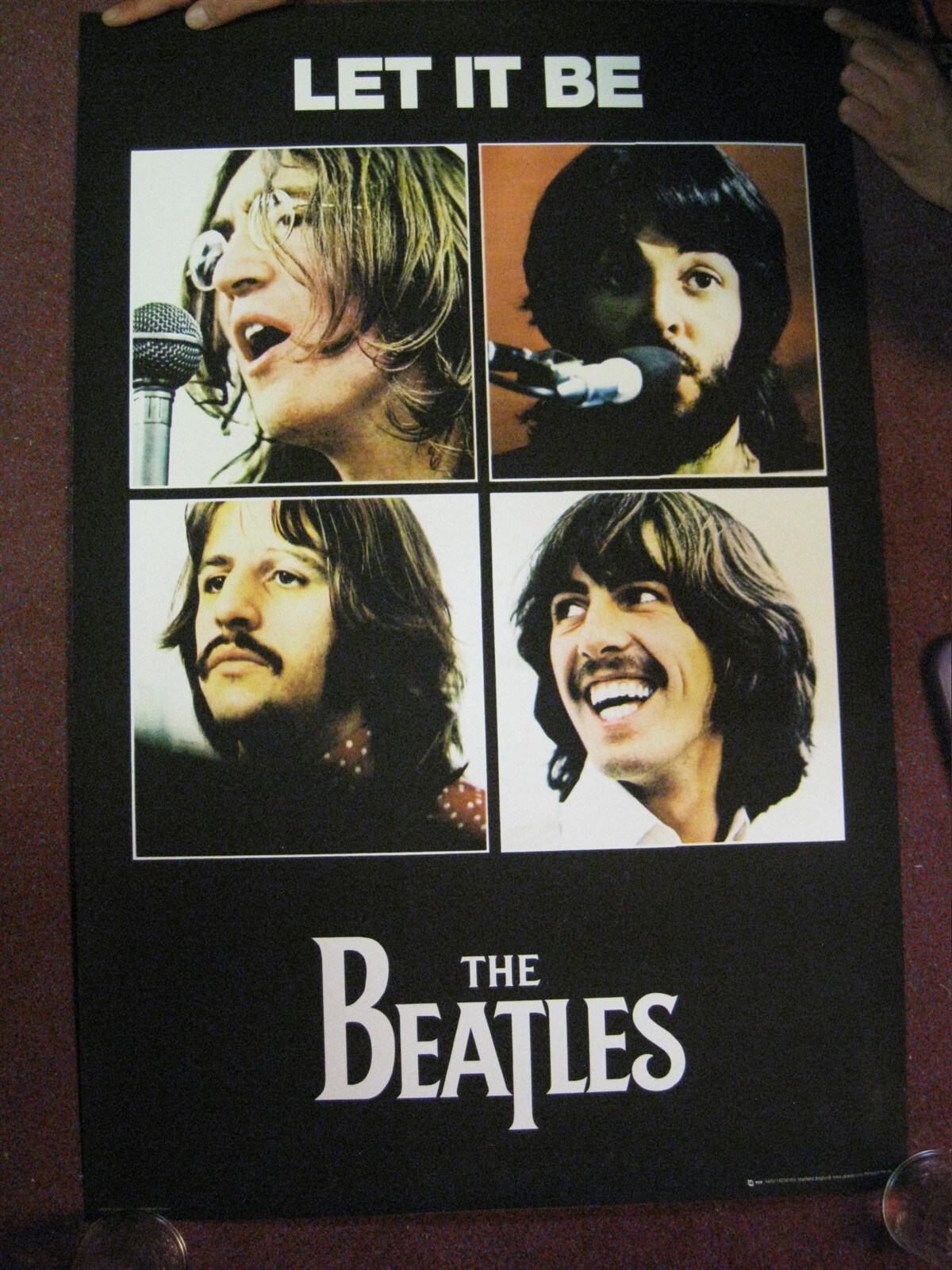 THE BEATLES Let it be ポスター Beatles Poster Let It Be The | eBay