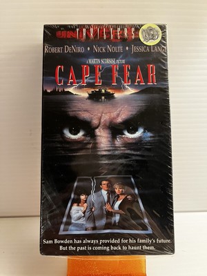 Cape Fear (VHS, 1992) Factory Sealed