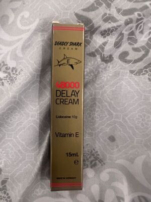 Shark Power Delaying Cream Strong Delay of Early Ejaculation