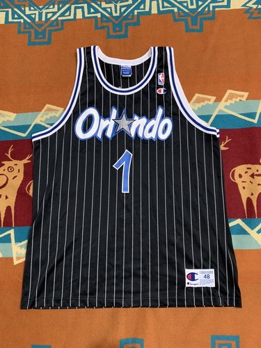 VNTG🔥 Champion NBA Orlando Magic Penny Hardaway Jersey