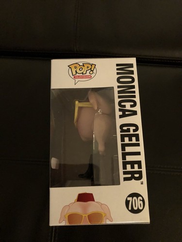 Target exclusive Friends Monica W/turkey Head pop #706 in hand w/protector