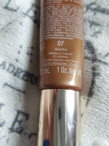 Clarins Paris SOS Primer 07 Mocha Enhances Deep Skin Tone  1oz 30mL