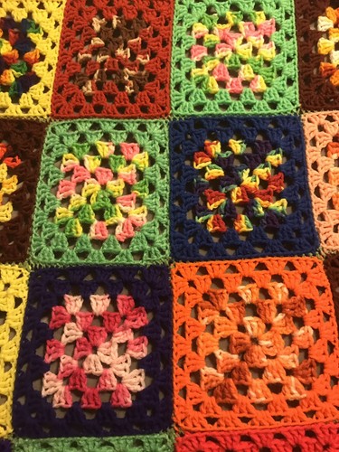 King Size Afghan Crochet Spread 110