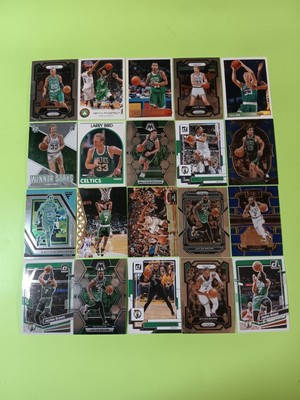 Boston Celtics 100 Cards, Larry Bird, Jayson Tatum 22 Cards, Jaylen Brown 
