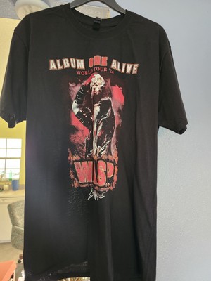 WASP Album One Alive Concert Shirt New